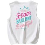 Футболка-майка унисекс WARRIOR, оранжевая - фото