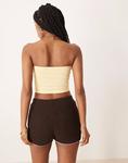 ASOS DESIGN укороченный бандо цвета пахты - фото 4