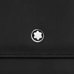 MONTBLANC Кожаный мужской мессенджер черный - фото 6