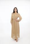 Платье Elara Maxi dress, Camel - фото