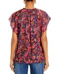 Блузка Melissa с принтом Soiree Red Ramy Brook, Print Soiree Red - фото 2