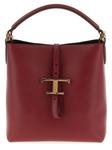 Мини-сумка-ведро 'T Timeless' TOD'S, бордовый - фото