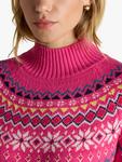 Свитер Alba Fair Isle Joules, Pink - фото 3