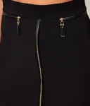 Юбка Elisabetta Franchi, черный - фото 4