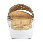 Женские шлепанцы Flexus by Spring Step Windom со стразами, бежевый - фото 6