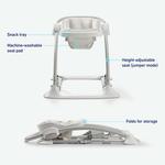 Детский прыгунок Jumpstart 4-в-1 Graco, Lilac Mod - фото 7