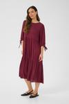 Миди платье Cream Aya, Bordeaux - фото 4