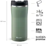 Термокружка Aladdin «Barista Mocca Thermavac», 0,35 литра, цвет grüngelb - фото 6