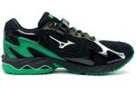 Кроссовки x randomevent wave rider 1 'black green silver' Mizuno, черный - фото 2