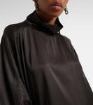 Большой топ с высоким воротом Rick Owens, Dark Dust - фото 4