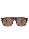 Солнцезащитные очки Dunning TOM FORD Eyewear, коричневый - фото