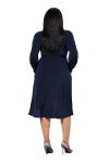 Платье-футляр Ulla Popken, Dark blue - фото 3