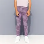 Длинные леггинсы для тренировок девочки Boomerang, бордовый - фото 2