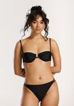 Бикини DEMI WIRE Shiwi, черный - фото