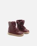 Детские бордовые кожаные сапожки Eli 1957, бордо - фото 2