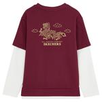 Skechers Свитшот Saddle Red для подростков - фото 3