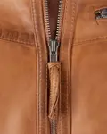 Байкерская куртка JCC "DI-002", цвет Cognac - фото 3