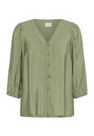 Блуза KASONJA Kaffe, зеленый - фото 5