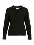 Свитер VILA VINIKOLINA, Black - фото
