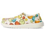 Туфли Hey Dude Kids Wendy Smiley, цвет Cream/Multi - фото 4