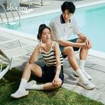 Шлепанцы унисекс белые/бежевые/зеленые Saucony - фото 12