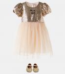 Платье Starla с пайетками Konges Sløjd, Gold Blush - фото 2