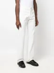 Прямые джинсы Lion Billionaire, белый - фото 3