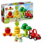 LEGO DUPLO - Трактор с овощами и фруктами (10982) БЛОКИ ПОДАРОК - фото