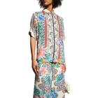 Рубашка на пуговицах Clover в цвете Multi Johnny Was - фото