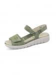 Сандалии WALDLÄUFER, зеленый - фото