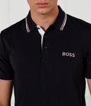 Поло BOSS GREEN Paddy Pro Regular Fit stretch, черный - фото 4