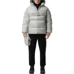 Пуховик мужской серый Burberry, серый - фото 2