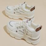 Кроссовки REIHUNG Chunky Sneakers Women's Low-top, бежевый - фото 9