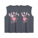 BOBBY ABLEY Жилет унисекс, Черный - фото 11