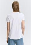 Футболка TOM TAILOR DENIM Print T-shirt, White - фото 3