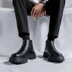 Ботинки Челси мужские черный Cachiotti - фото 6