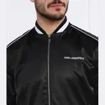 Бомбер стандартного кроя Karl Lagerfeld, черный - фото 4