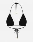 Треугольный верх от бикини Dolce & Gabbana, черный - фото