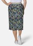 Юбка до колена GOLDNER Druck, цвет hellbaummoos/gemustert - фото 3