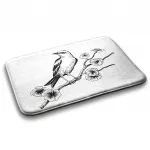 Коврик для ванной Tulup, белый - фото