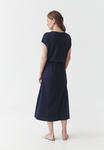 Платье из джерси BONNIE TATUUM, темно-синий - фото 3
