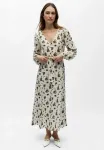 Платье макси geblümtes Object, Birch - фото 2