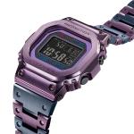 Часы Casio G-Shock Full Metal GMW-B5000 Series, арт. GMW-B5000PB-6, фиолетовый/черный - фото 6