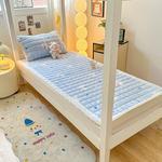 Yalu Матрасик 90х190 см, молочный флис, утепленный, с рисунком "Любящие питомцы" - фото 8