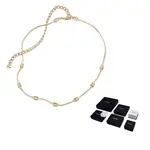 Металлическое колье CHANEL - фото