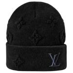 Шапка с монограммой Lv Crush Louis Vuitton, черный - фото 2