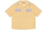Детская рубашка Gucci, светло-желтый - фото