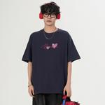 Футболка унисекс Cotton, темно-синий - фото 18