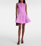 Шелковое мини-платье Mags Khaite, Orchid - фото 2