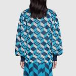 Трикотаж женский синий Gucci - фото 2